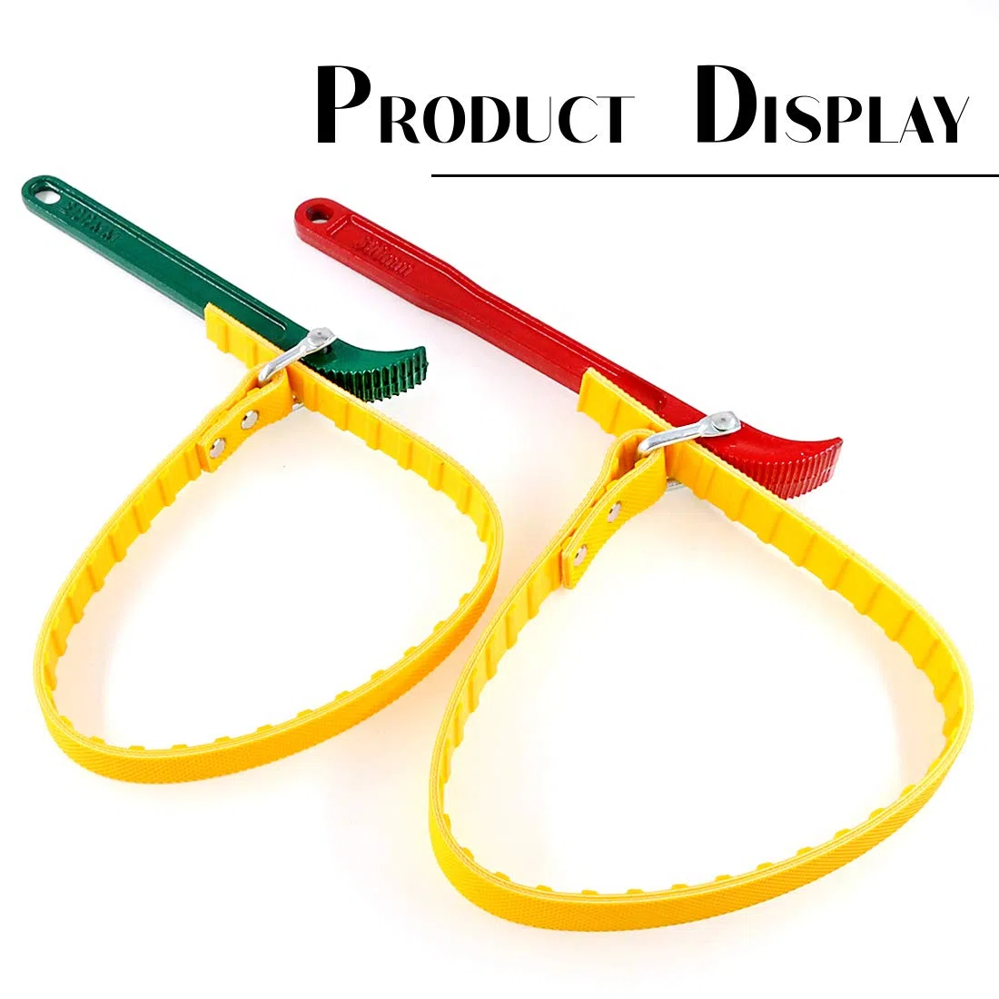 Swpeet 2 Pack Multi-Purpose réglable ceinture bracelet clé 12 "(300mm) et 7,8 "(200mm) poignée en acier réglable bracelet filtre ouverture clé pour l'ouverture du filtre, du tuyau