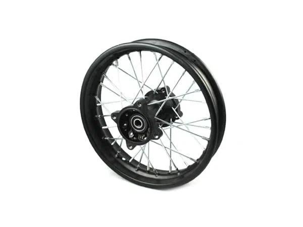 Jante arrière 14" - Axe 15mm - Acier - Dirt Bike