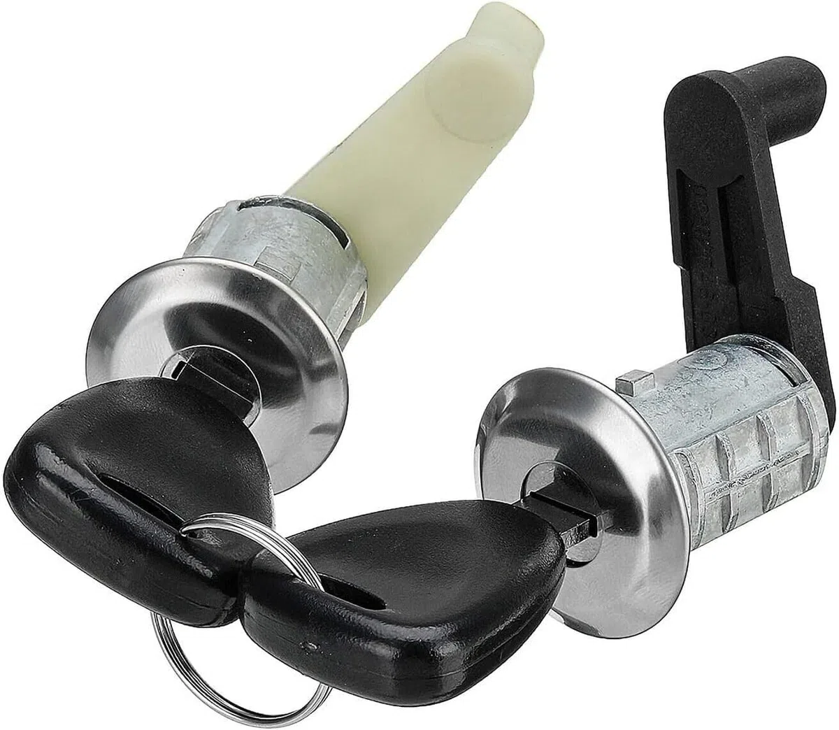 Autocraft (Lot de 2) Barillets de Porte Avant Gauche et Droit avec clés compatible MEGANE 1 SCENIC 1 CLIO 2 MASTER OEM 7701468981 7701468982