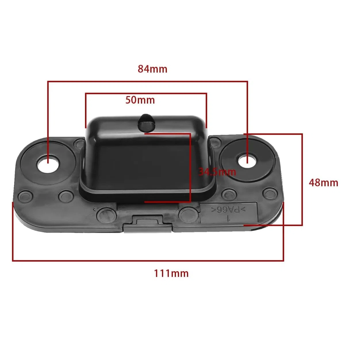 Autocraft Serrure Localisateur Goupille de Verrouillage pour Porte Latérale Coulissante compatible pour VIVARO B KANGOO 1 et 2 MASTER 2 TRAFIC 2 et 3 OEM : 8200075742 91167277