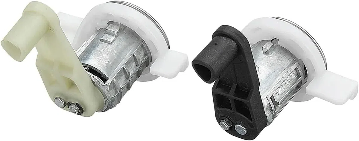 Autocraft (Lot de 2) Barillets de Porte Avant Gauche et Droit avec clés compatible MEGANE 1 SCENIC 1 CLIO 2 MASTER OEM 7701468981 7701468982