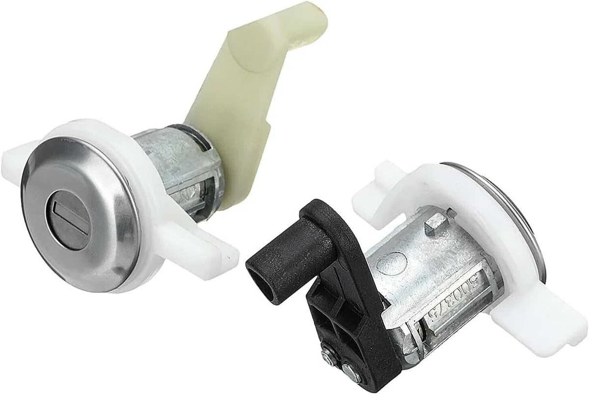 Autocraft (Lot de 2) Barillets de Porte Avant Gauche et Droit avec clés compatible MEGANE 1 SCENIC 1 CLIO 2 MASTER OEM 7701468981 7701468982