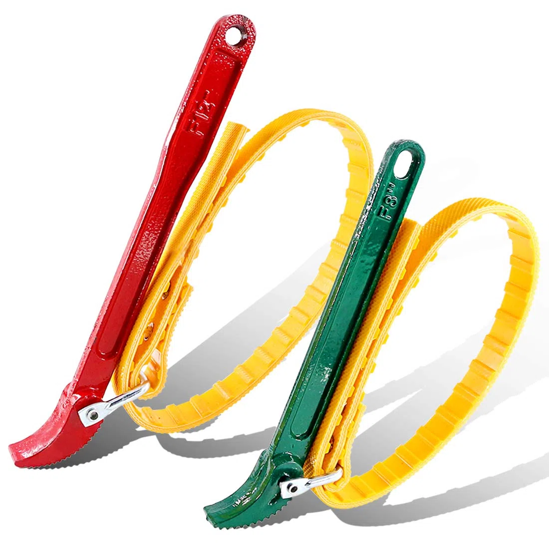 Swpeet 2 Pack Multi-Purpose réglable ceinture bracelet clé 12 "(300mm) et 7,8 "(200mm) poignée en acier réglable bracelet filtre ouverture clé pour l'ouverture du filtre, du tuyau