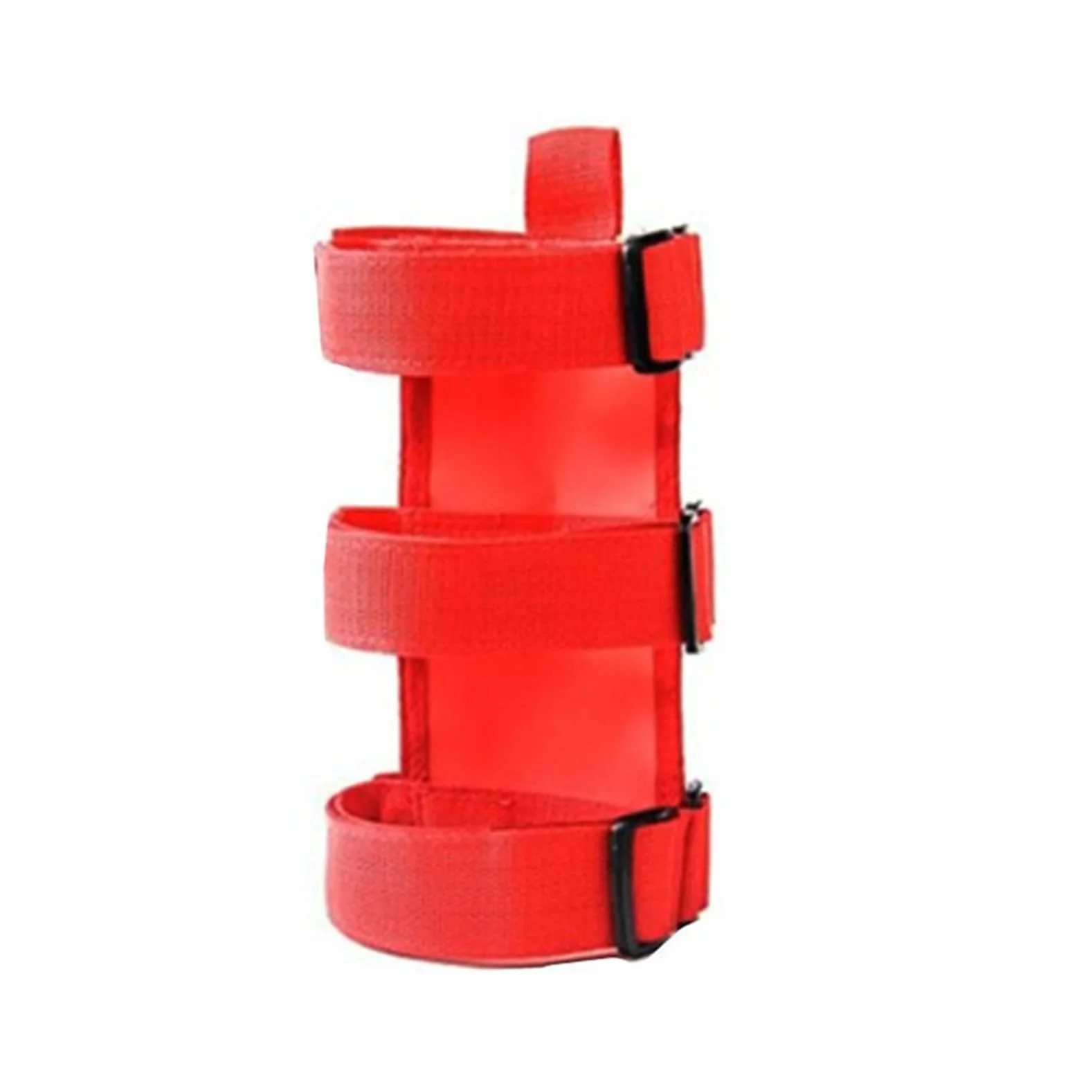 Support pour extincteur, support de coffre pour voiture, extincteur, ceinture réglable, accessoires de voiture, pratique pour Jeep (rouge)